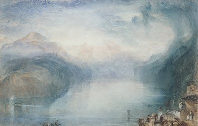 Lake Lucerne: The Bay of Uri by Joseph Mallord William Turner